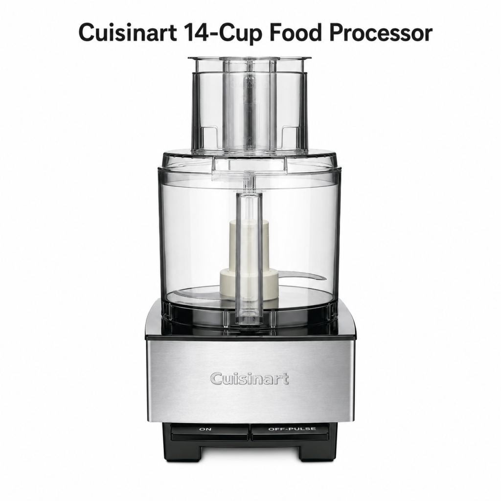 14-Cup Stainless Steel Food Processor