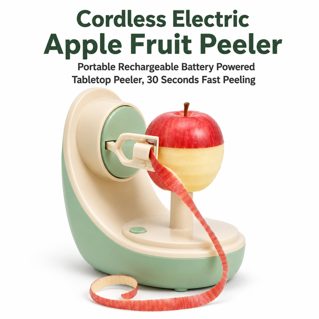 Cordless Electric Apple Fruit Peeler