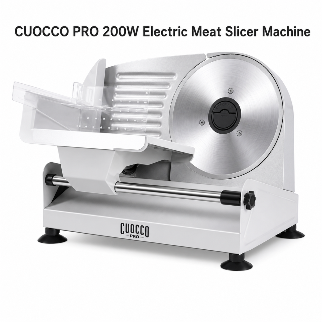 Meat Food Slicer Machine with Dual Blades