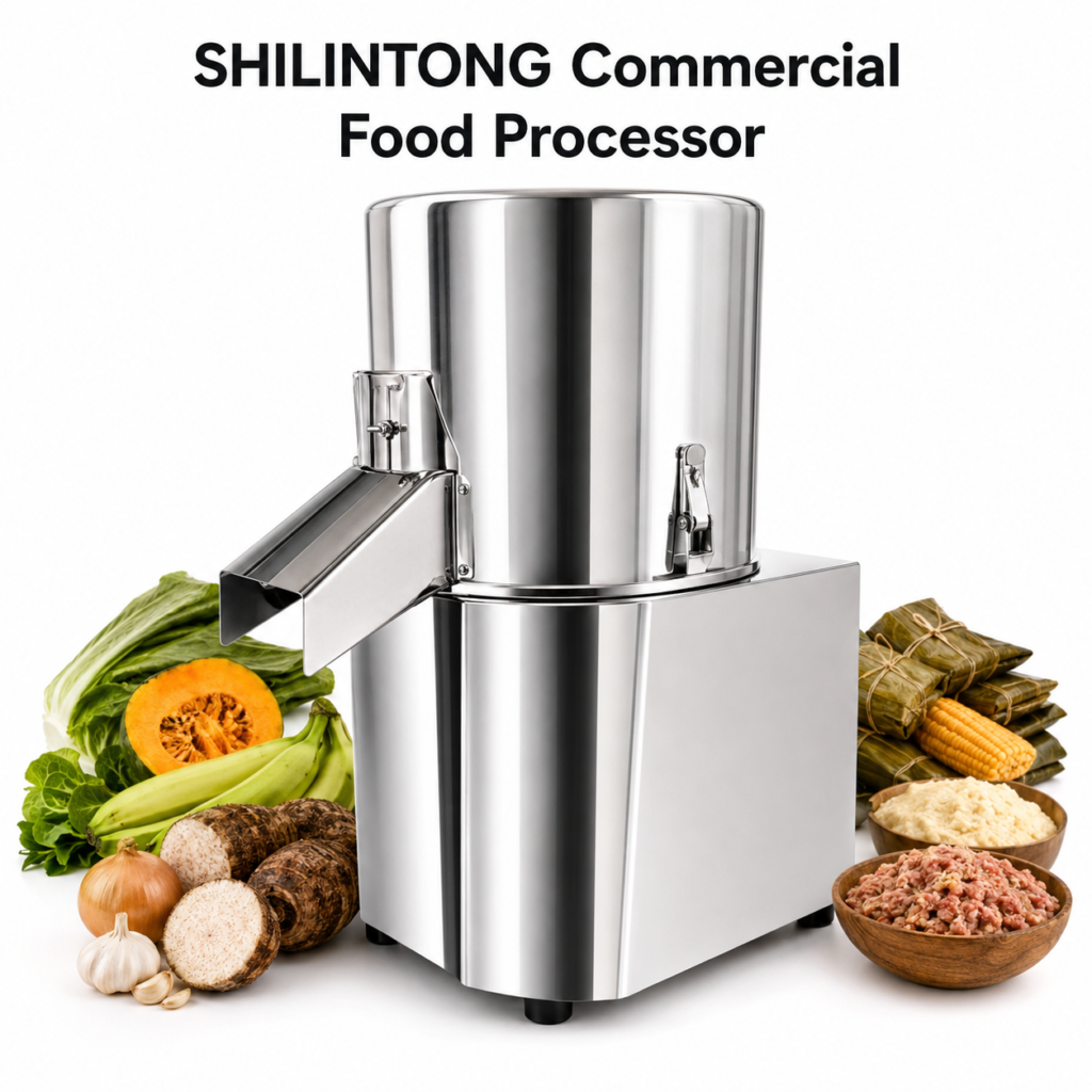 SHILINTONG Commercial Food Processors, Silver